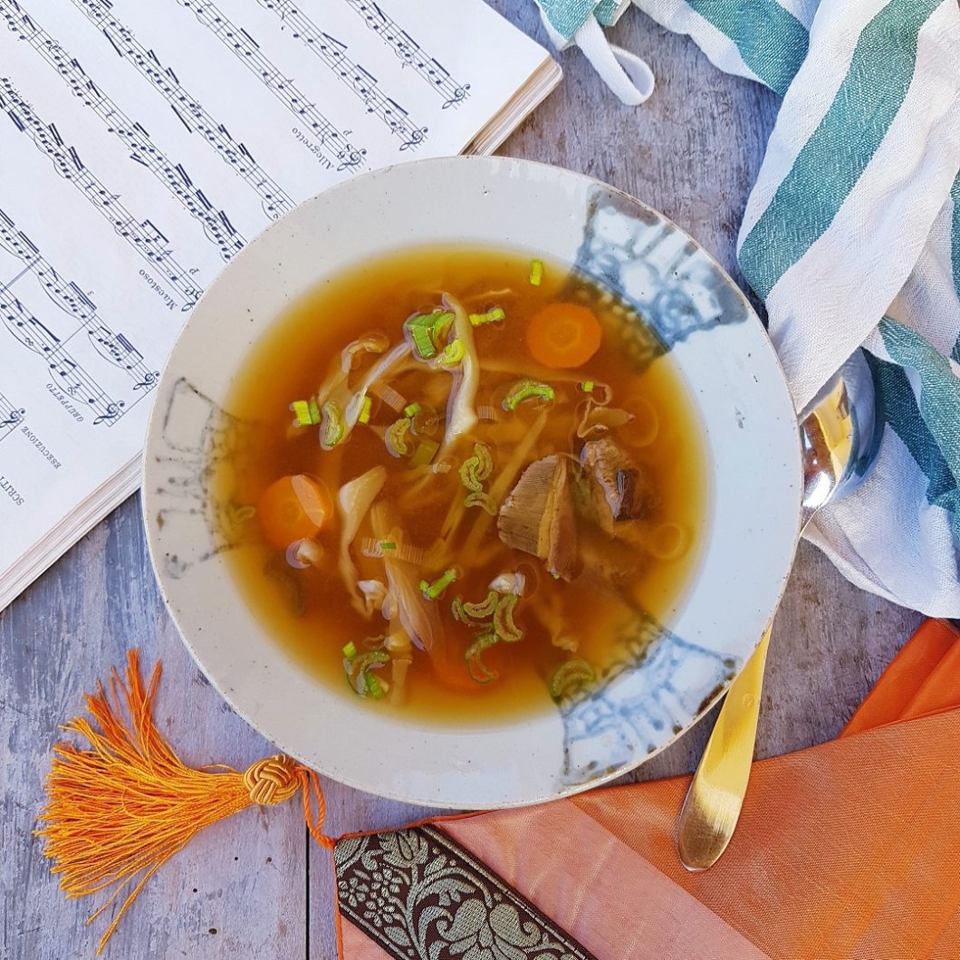 questa immagine rappresenta zuppa di miso miso soup ricetta di pasticciandoconlafranca