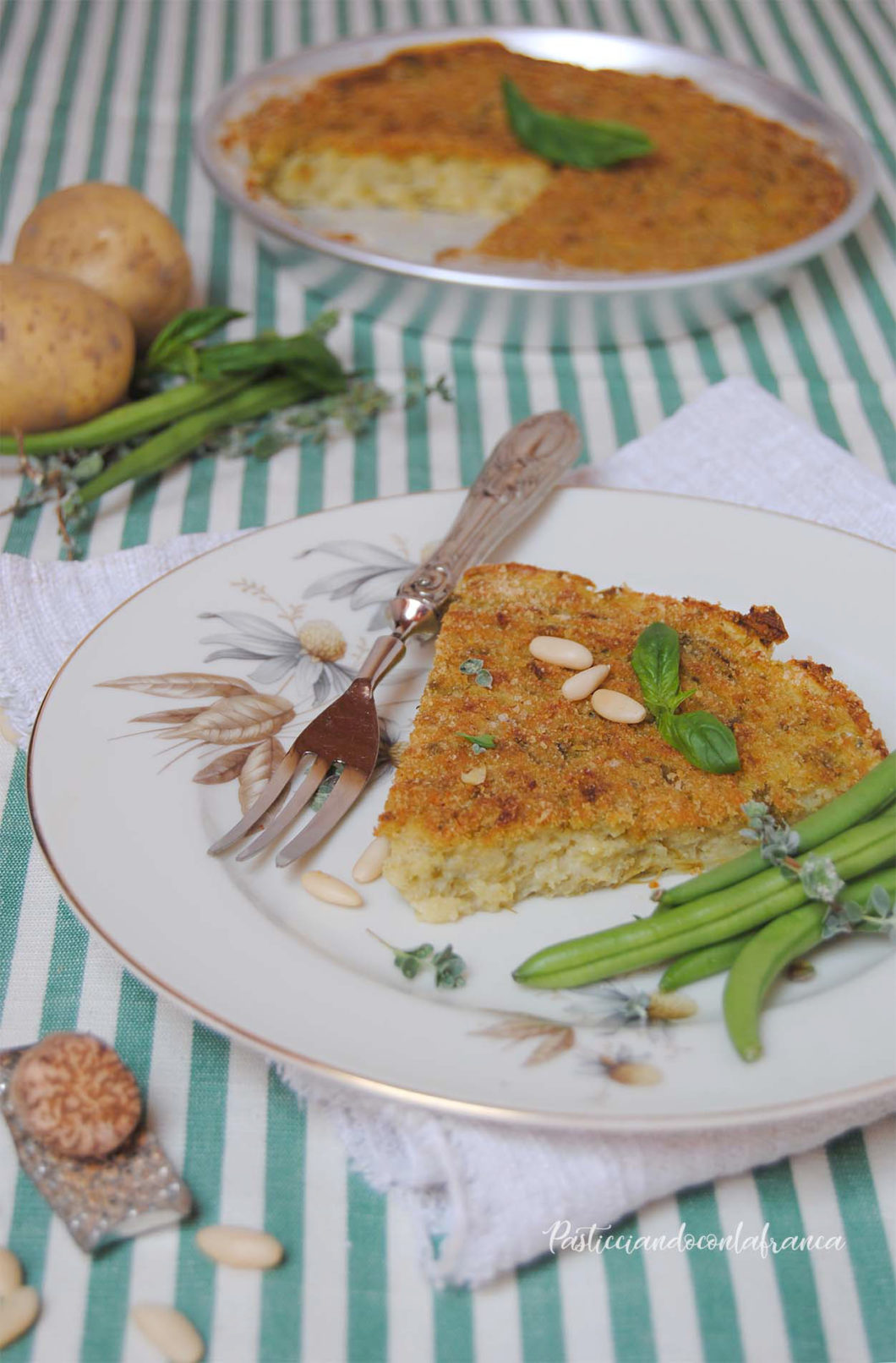 polpettone di verdure alla ligure ricetta di pasticciandoconlafranca