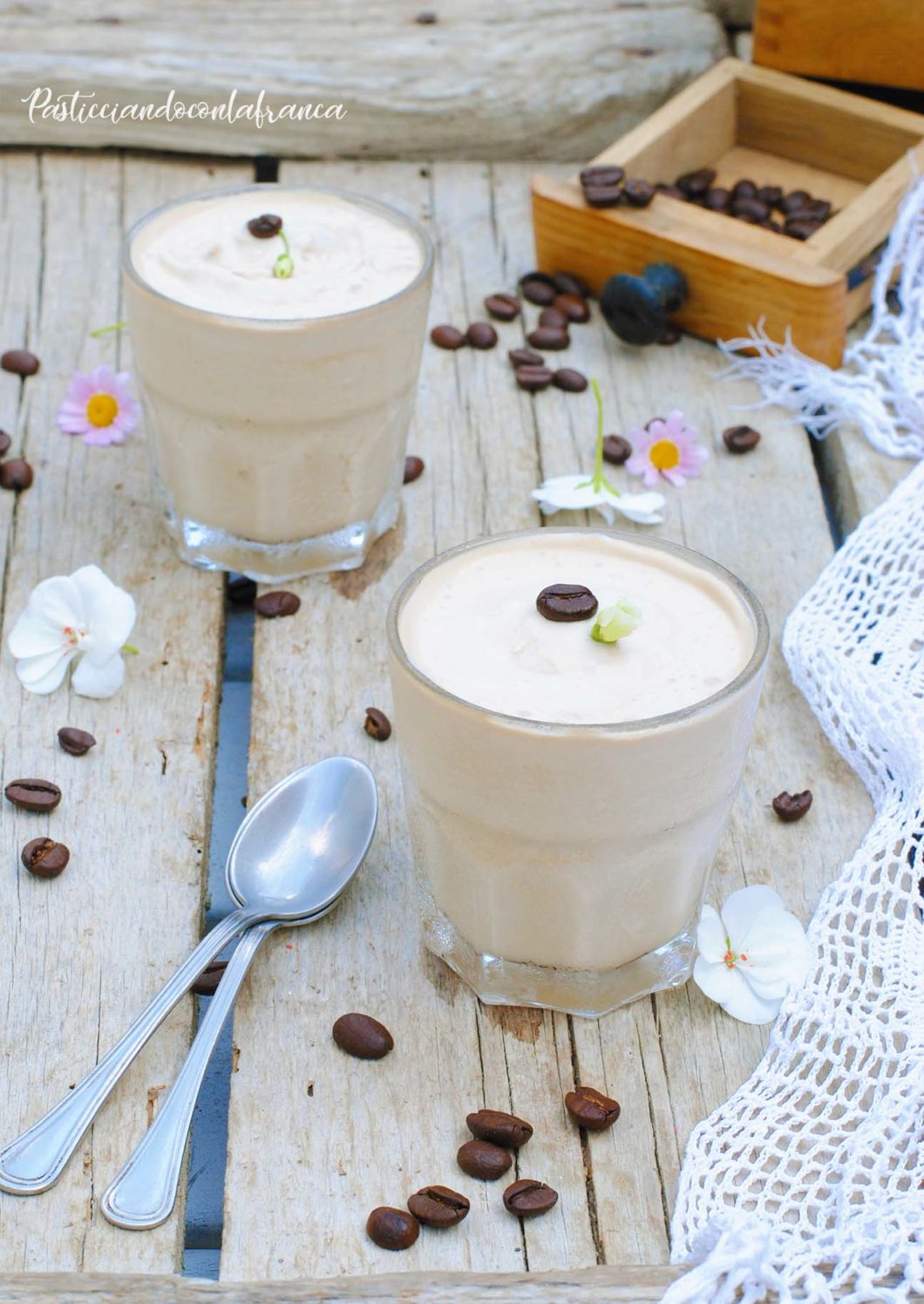 crema fredda al caffè ricetta di pasticciandoconlafranca