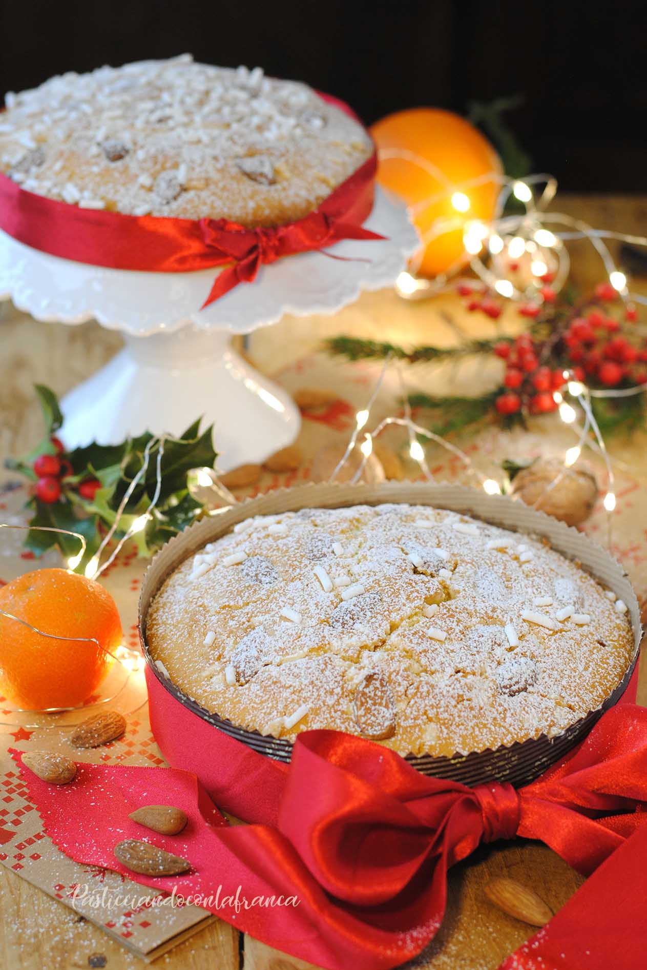 questa immagine rappresenta panettone marietta semplice e veloce ricetta di pasticciandoconlafranca